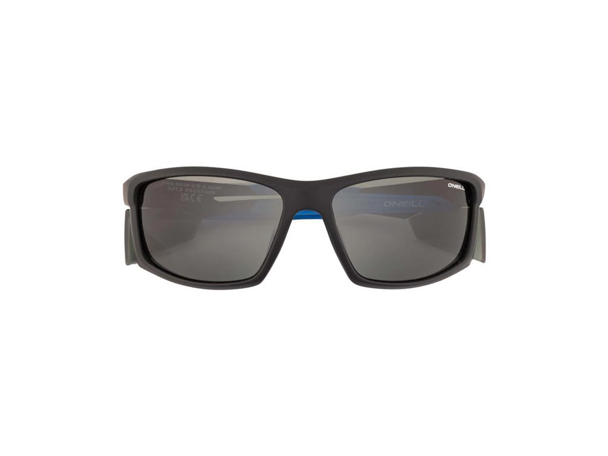 O ´NEILL 9018 Cykelbrille - Hydrofobisk Solid Smoked Linse - Mat Sort/Blå