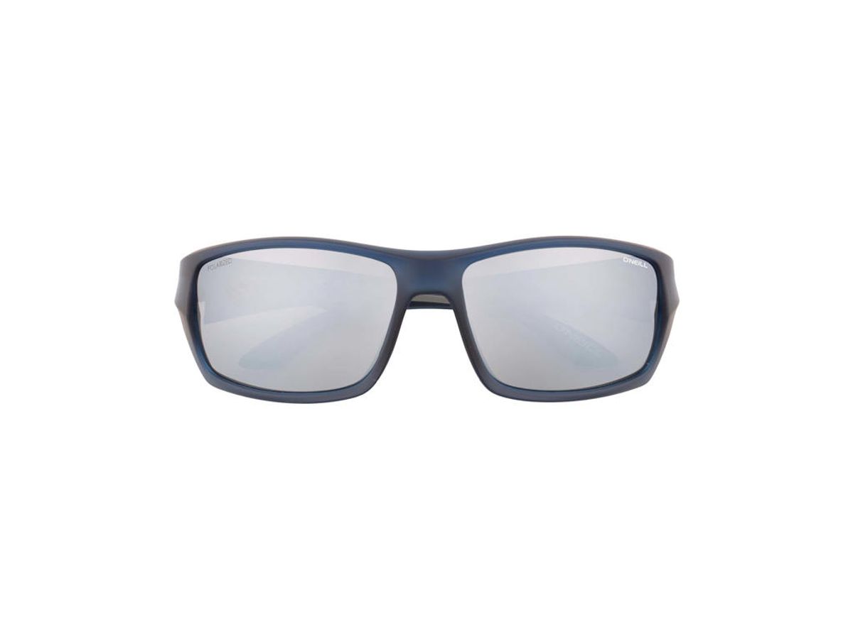 O ´NEILL 9020 Cykelbrille - Hydrofobisk Silver Mirror Linse - Mat Navy/Grå