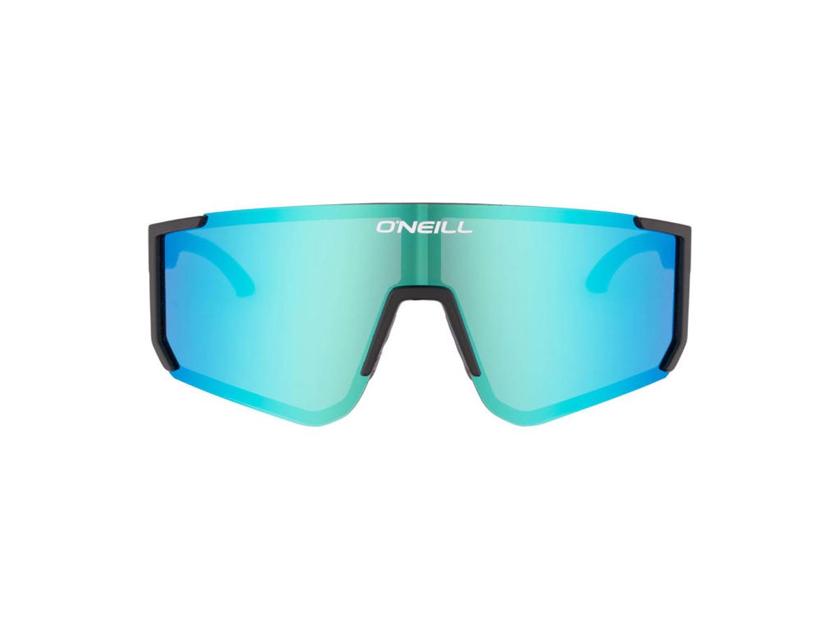 O ´NEILL 9038 Cykelbrille - Hydrofobisk Blå Mirror Linse - Mat Sort