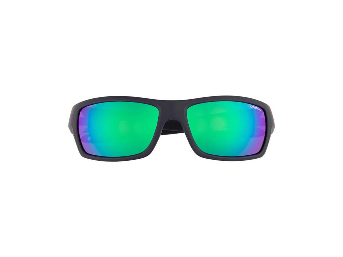 O ´NEILL Barrel Cykelbrille - Hydrofobisk Green Mirror Linse - Mat Navy/Lime