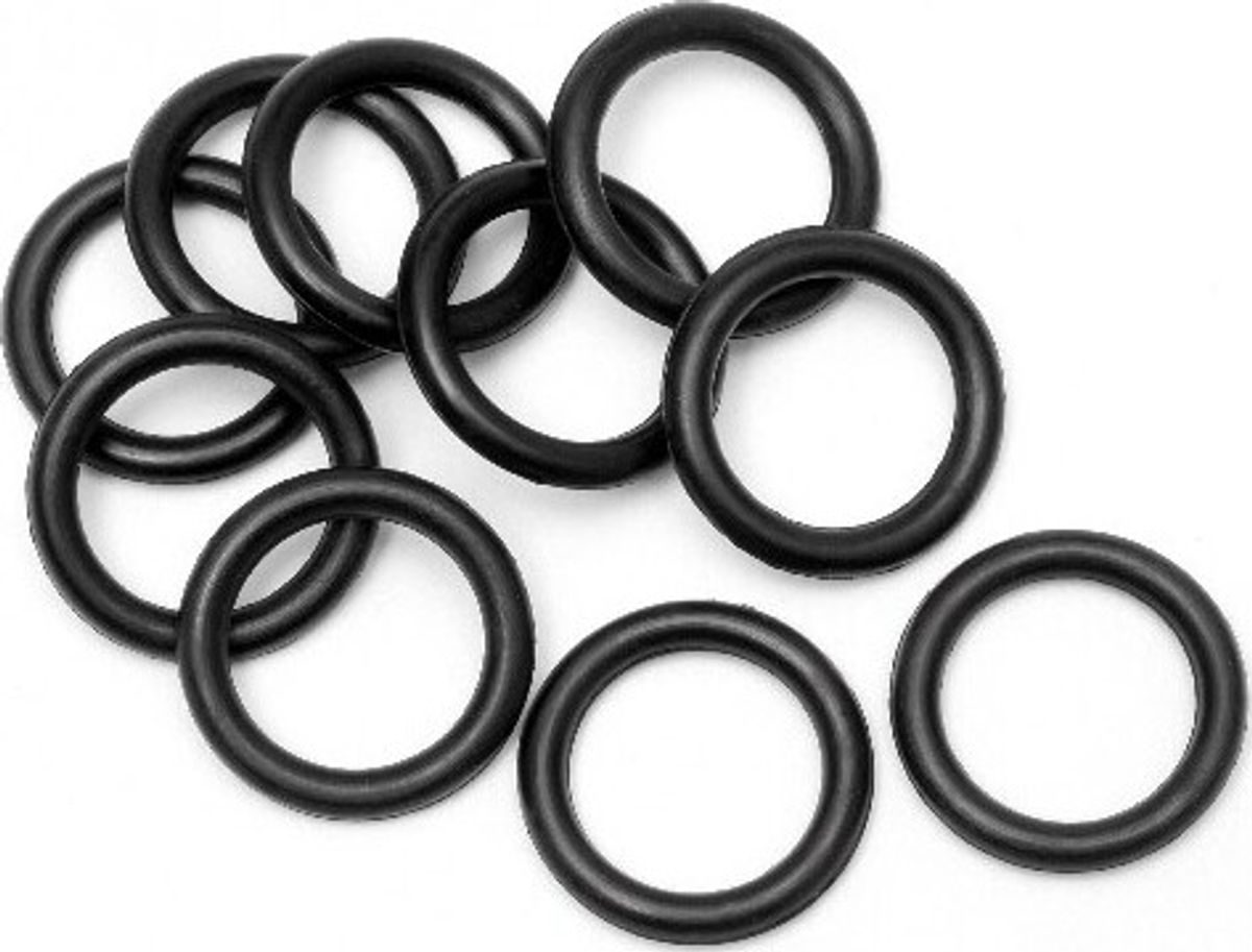 O-ring P10 (10x2mm/black/10pcs) - Hp75078 - Hpi Racing