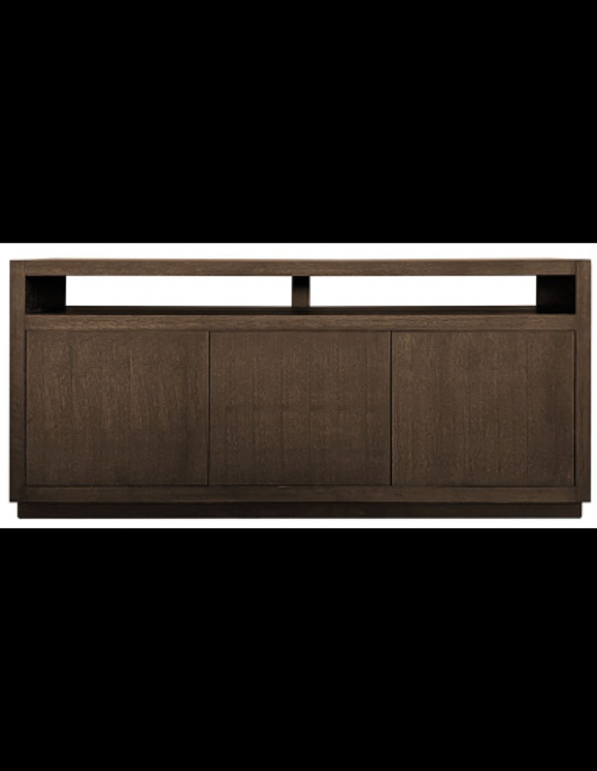 Oakura sideboard i egetræsfinér B190 cm - Brun