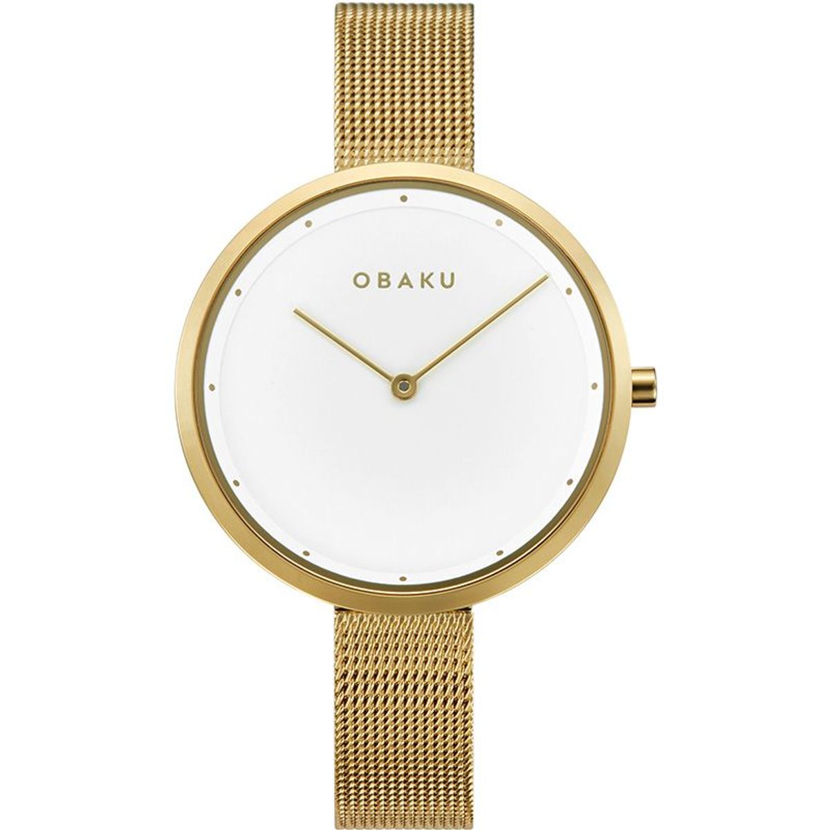 OBAKU Denmark - DOK Gold dameur Rustfrit stål