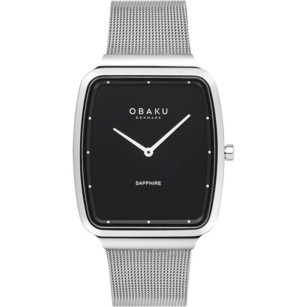 OBAKU Denmark - Tern Onyx ur rustfrit stål