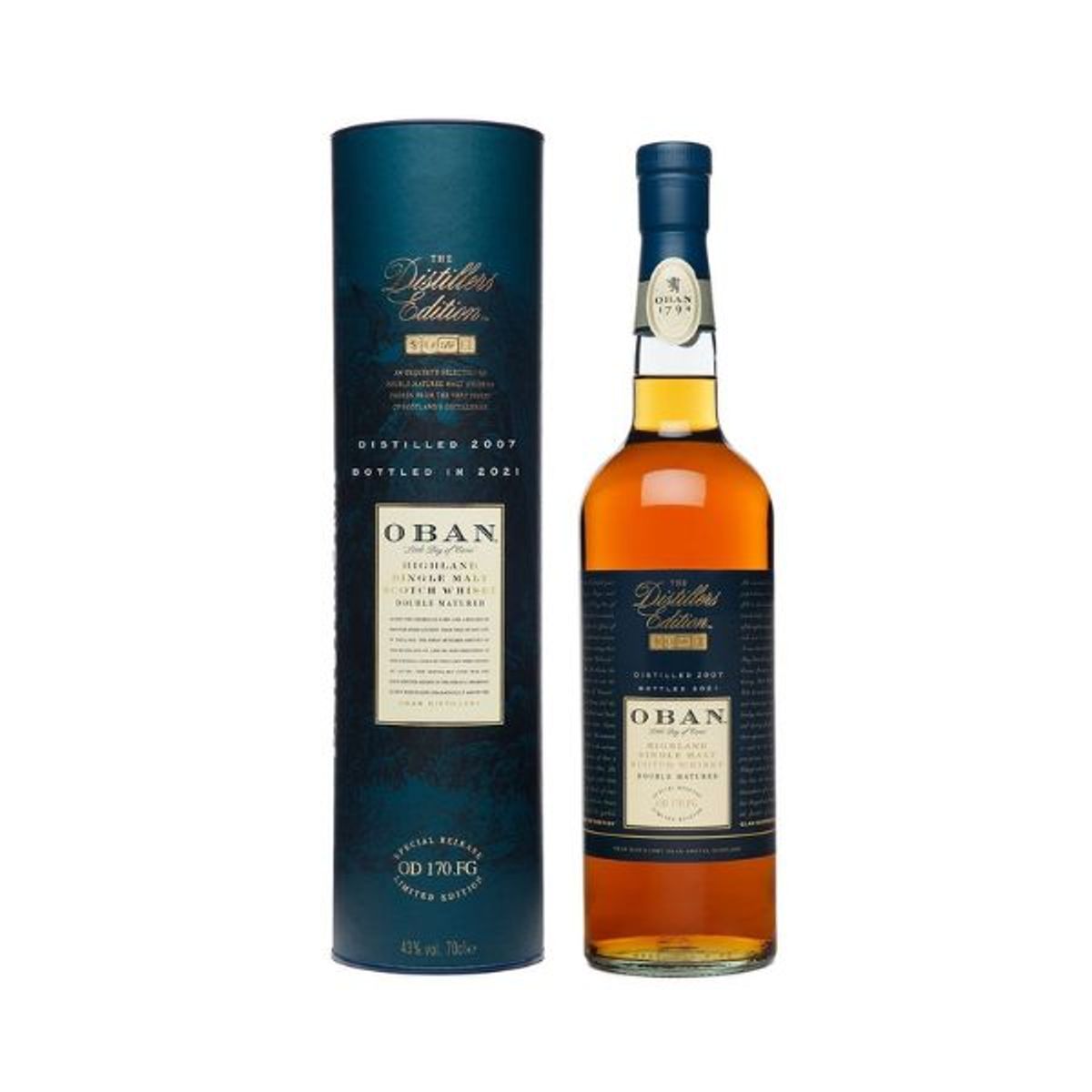 Oban Distillers Edt. 2021 Single Malt Scotch 70cl