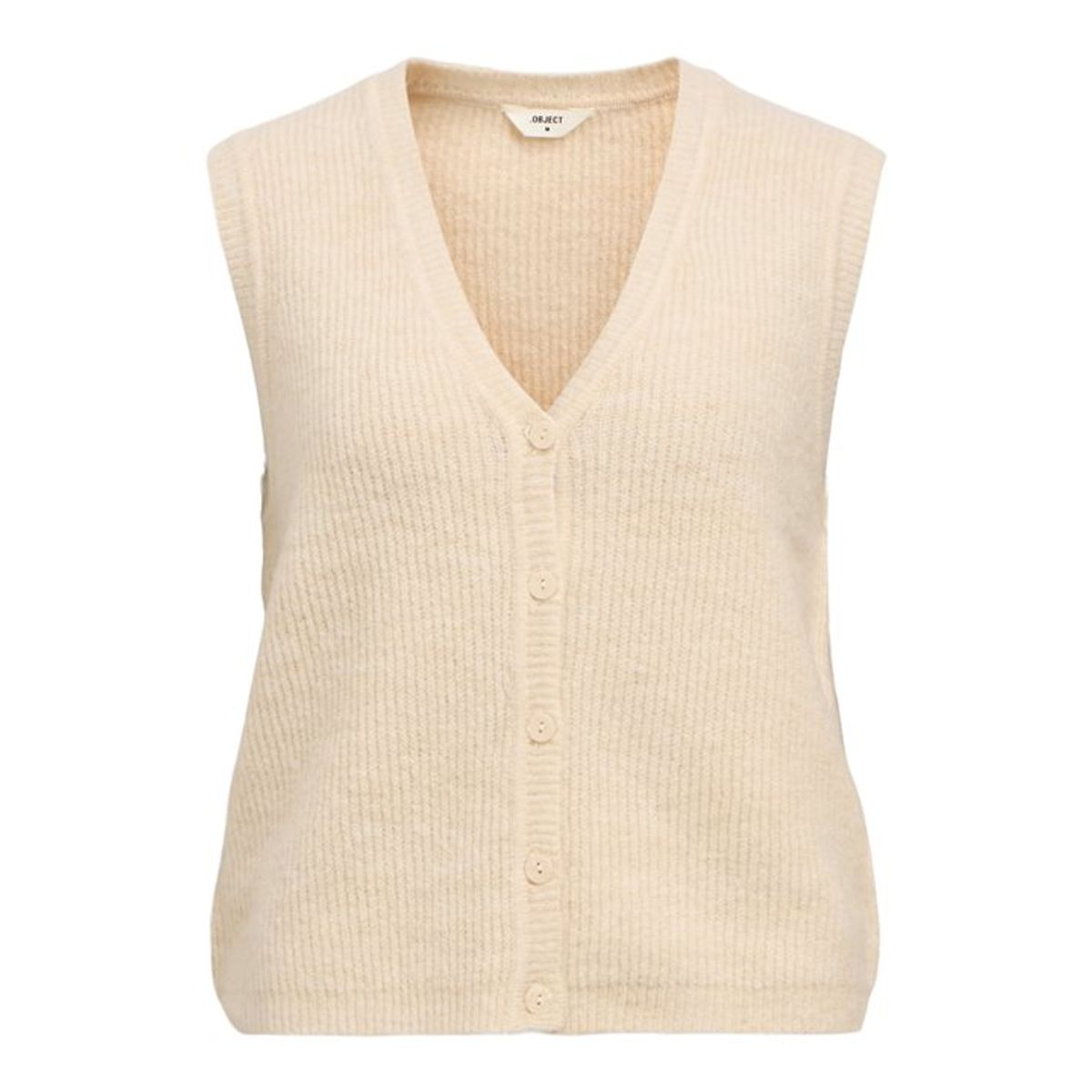 Object - Diana V-Neck Vest - Sandshell