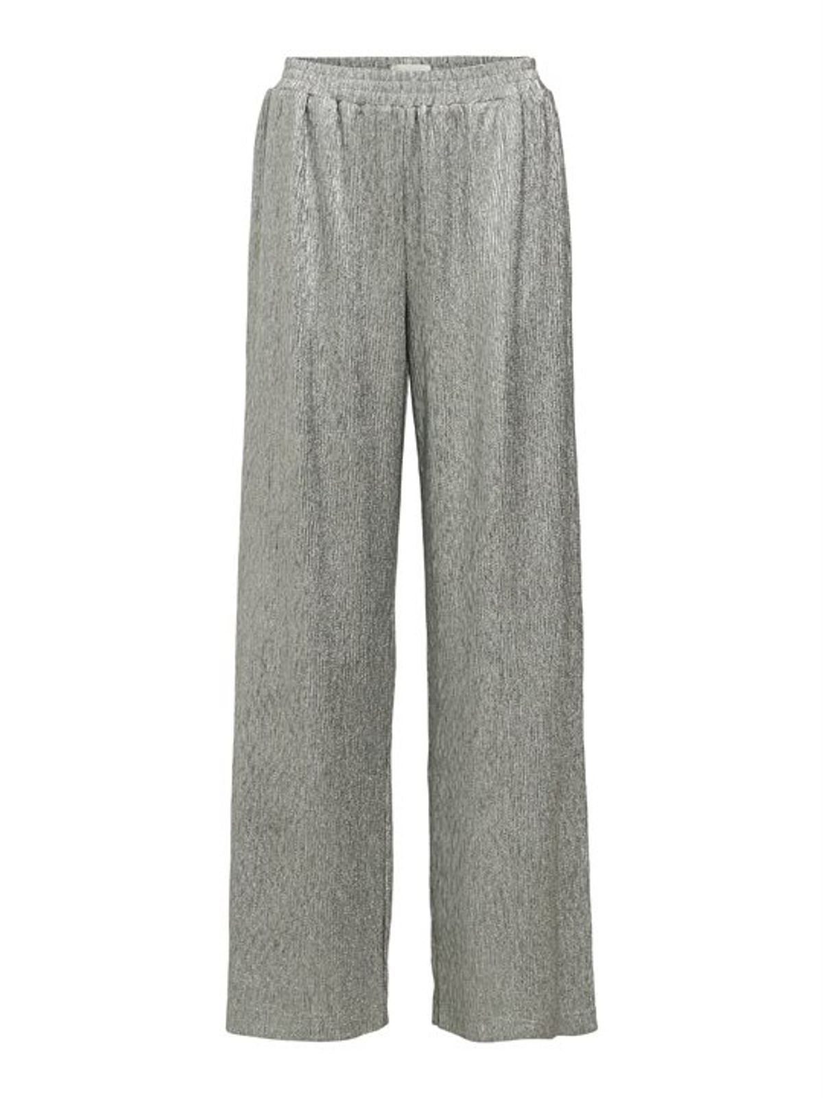 Object - Louise Sutanna Mw Wide Pants - Silver