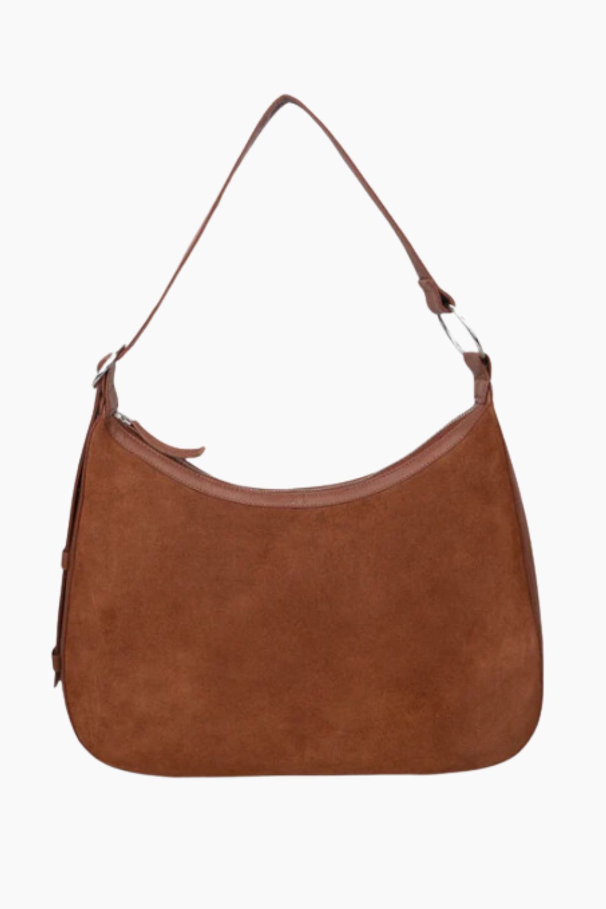 Oda Crossbody Bag - Brown Suede - Silfen Studio - Brun One Size