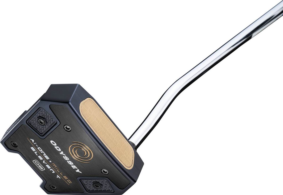 Odyssey Ai-One Milled Eleven T DB Double Bend Neck Putter - Blå - Højre - Str. 33" - Odyssey Ai-ONE Milled (2023) Midsize Hvid/Blå