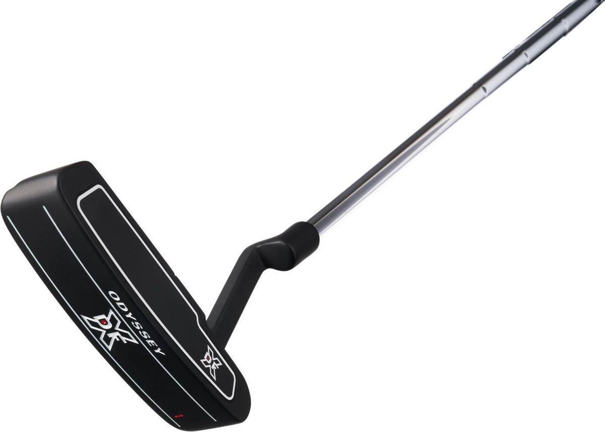 Odyssey DFX 1 Plumber Neck Putter - Sort - Højre - Str. 33" - Odyssey Oversize (2022) Oversize Sort/Rød