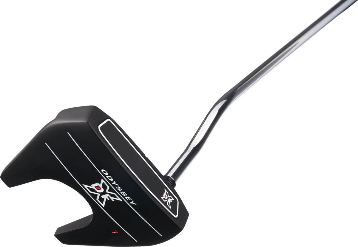 Odyssey DFX 7 Double Bend Neck Putter - Sort - Højre - Str. 33" - Odyssey Oversize (2022) Oversize Sort/Rød