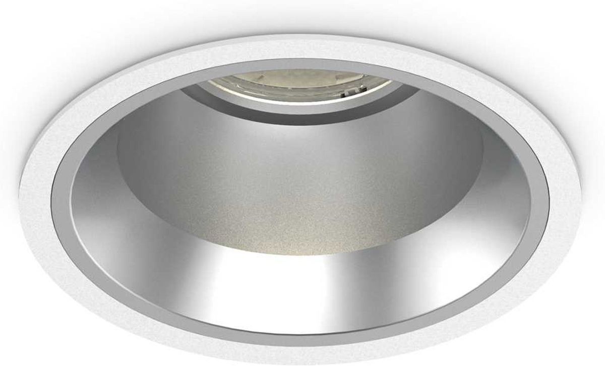 Off, Indbygningslampe, 15W, LED, hvid/3000 kelvin, aluminium, metal, Ø110xH76mm