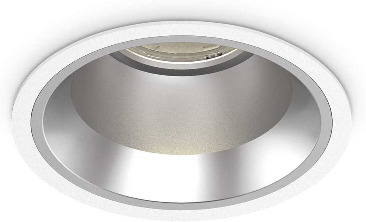 Off, Indbygningslampe, 15W, LED, hvid/4000 kelvin, aluminium, metal, Ø110xH76mm