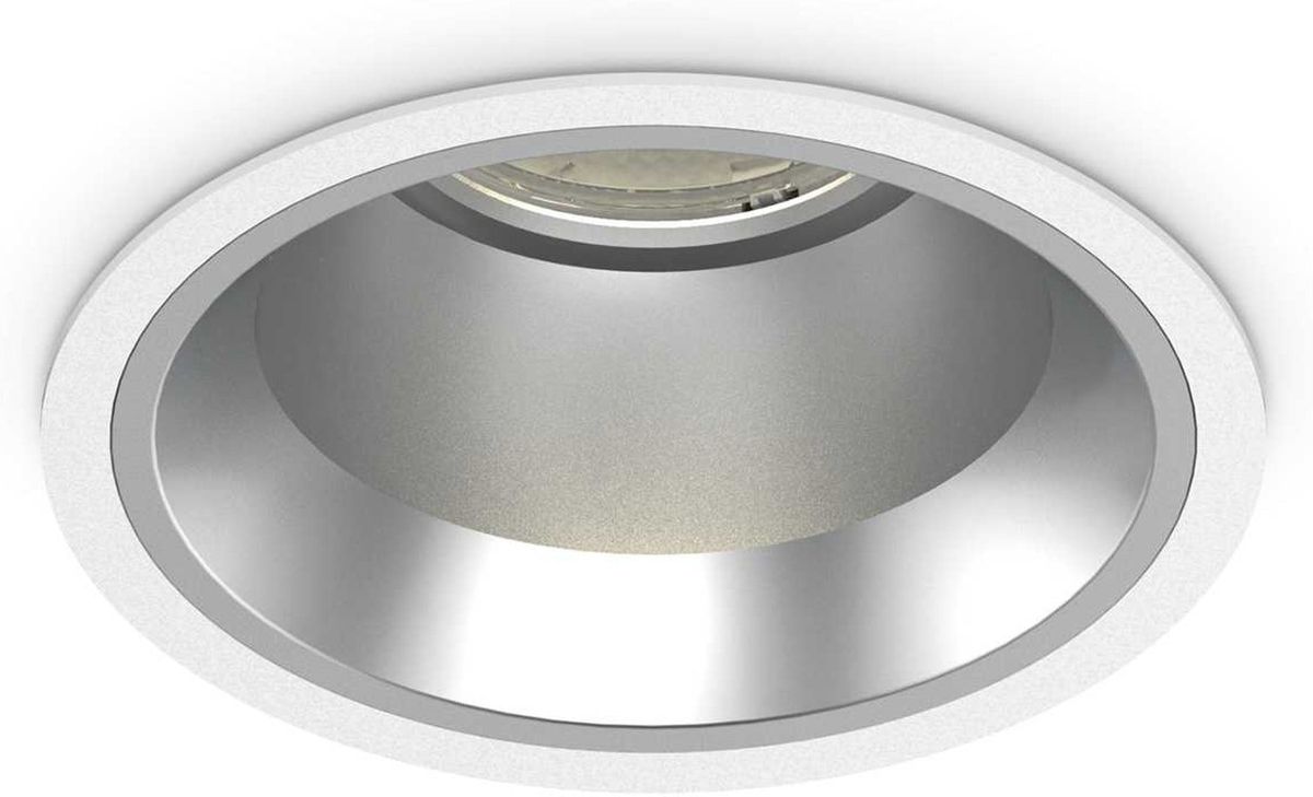 Off, Indbygningslampe, 28W, LED, hvid/4000 kelvin, aluminium, metal, Ø162xH100mm