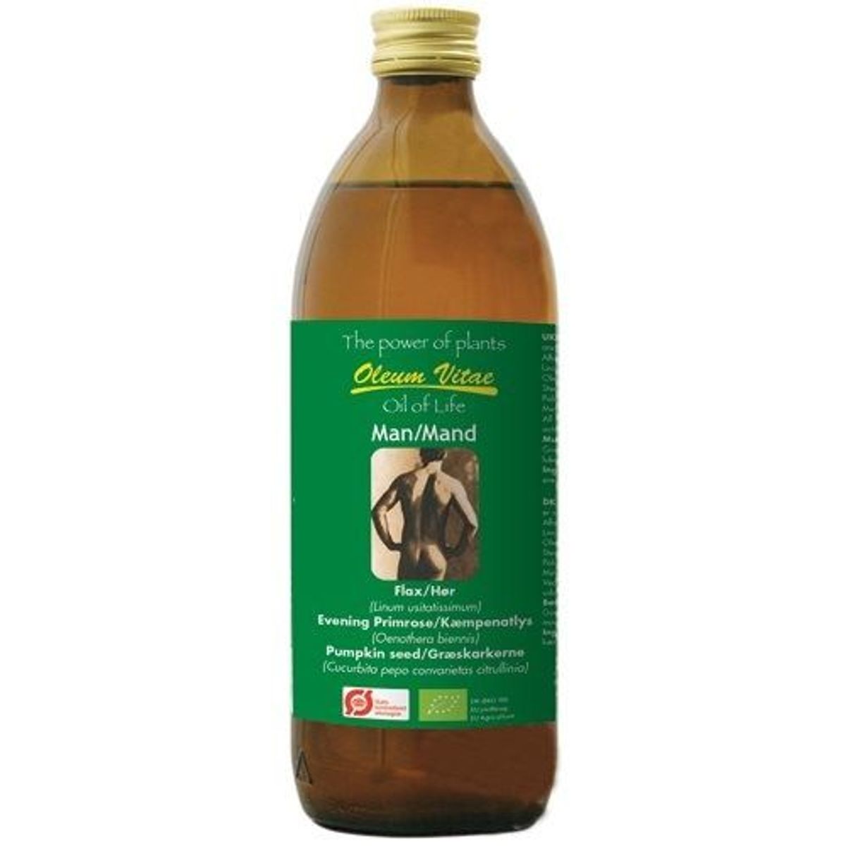 Oil of life til mænd omega 3-6-9 økologisk - 500 ml.