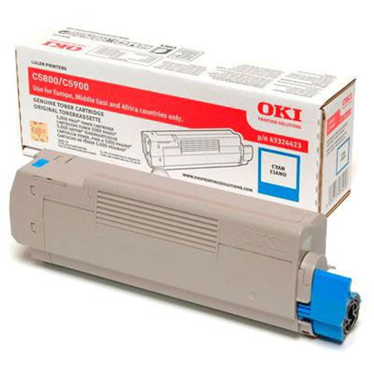 Oki 43324423 toner cyan