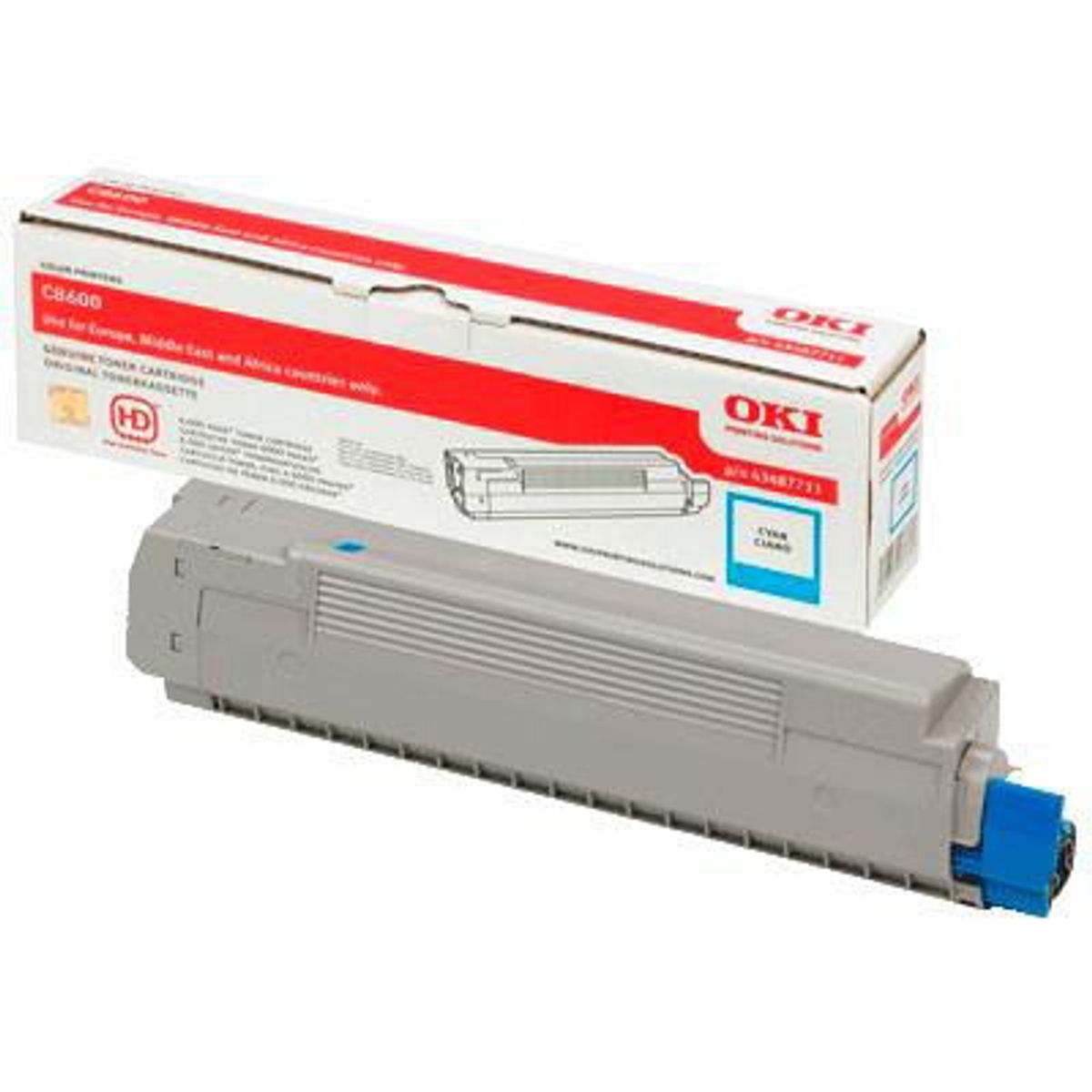 OKI 43487711 toner cyan