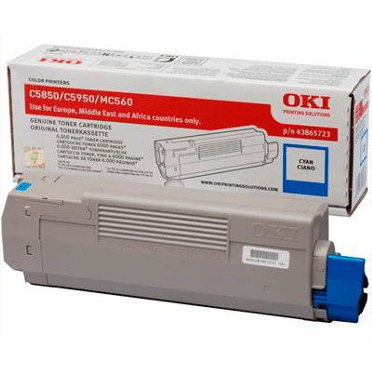 OKI 43865723 toner cyan