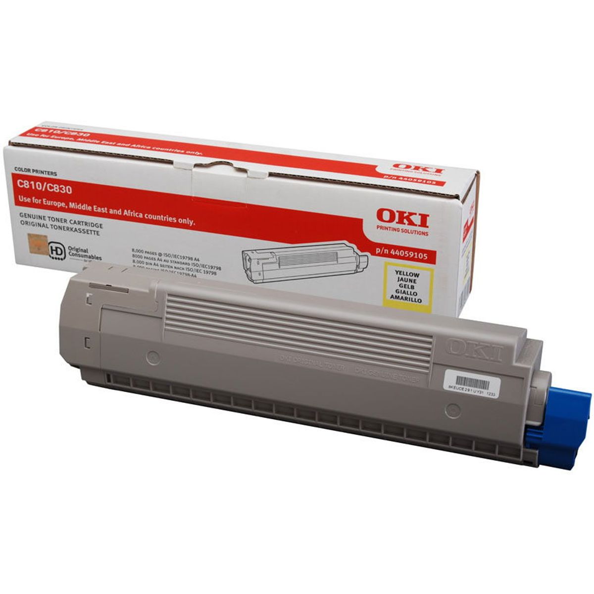 OKI 44059105 toner yellow