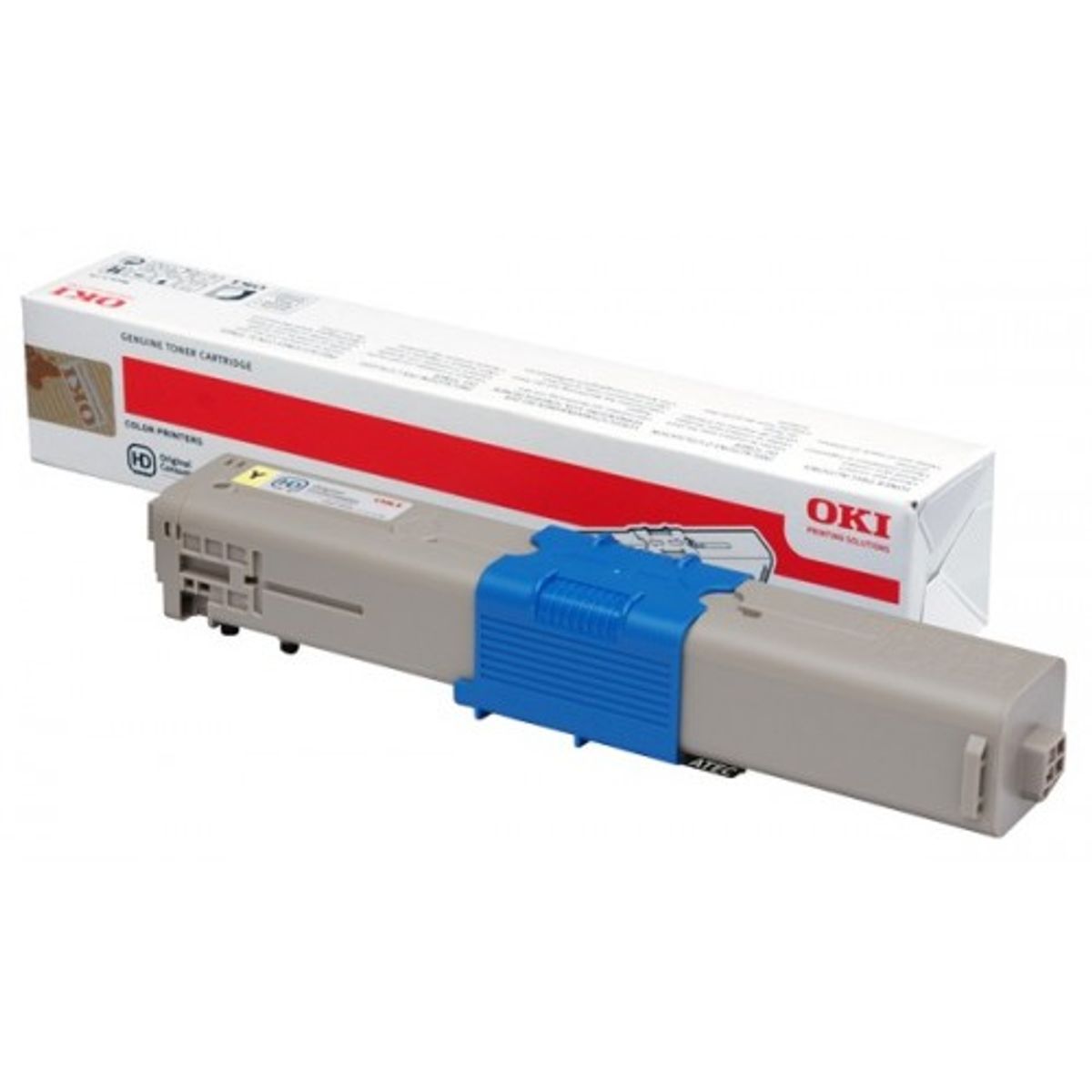 OKI C 310/330/500 Y lasertoner - 44469704 Original - Gul 2000 sider