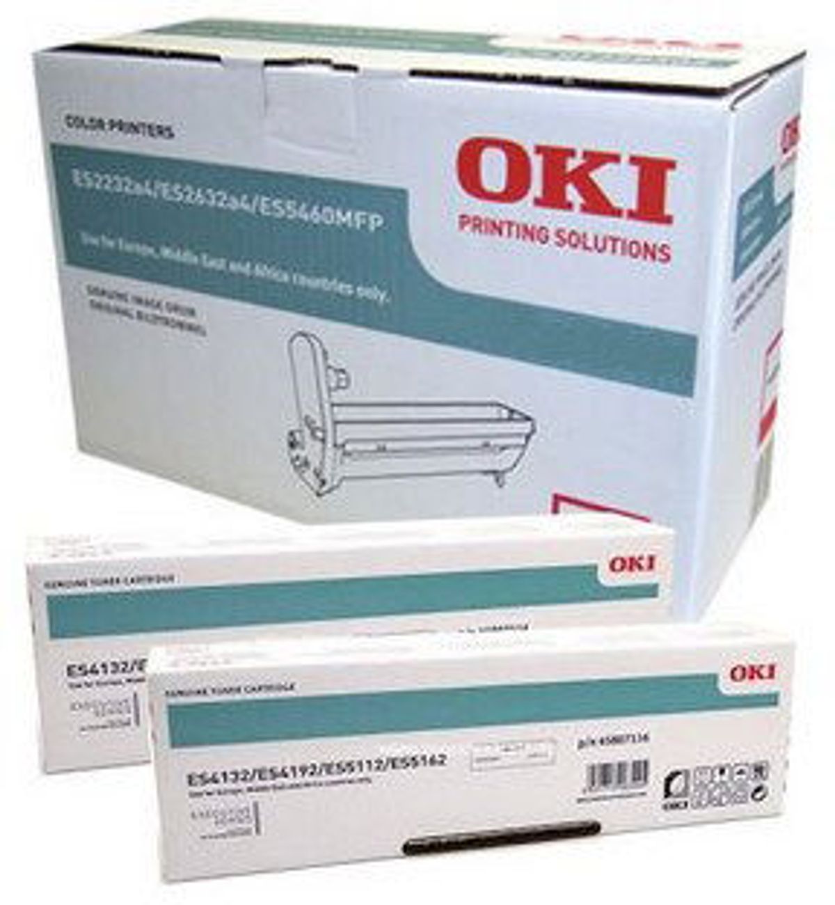 OKI ES6412 Toner, Sort