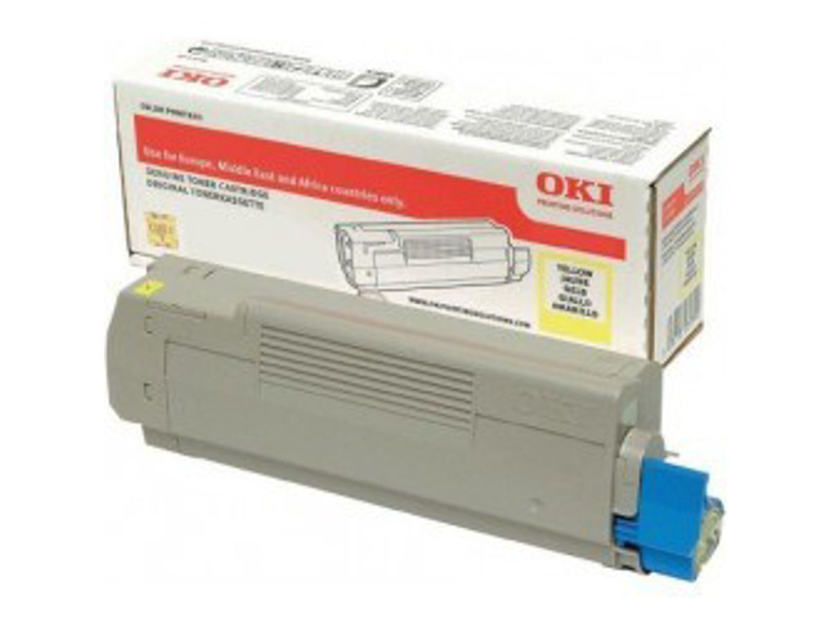 OKI Toner C532/mc573 Gul