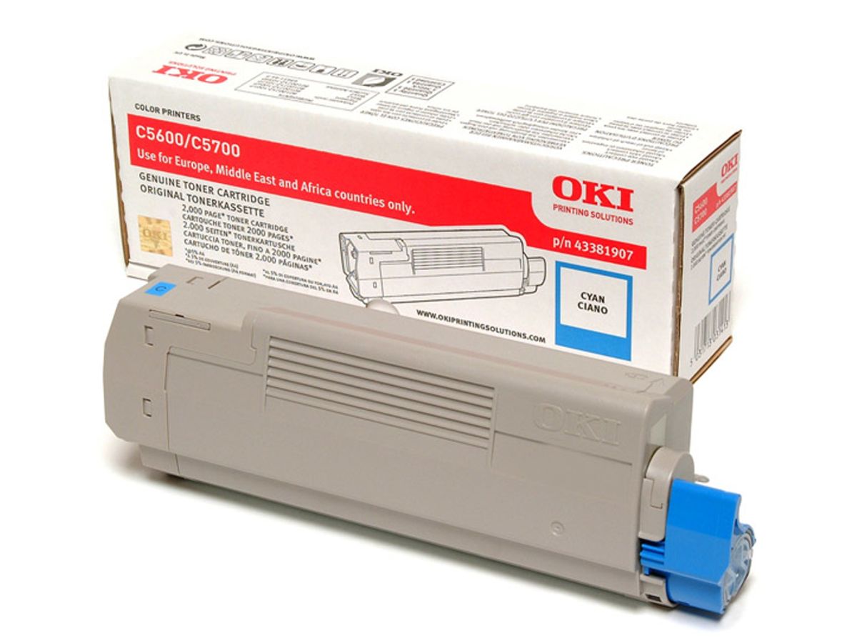 OKI Toner C5600/5700 Cyan