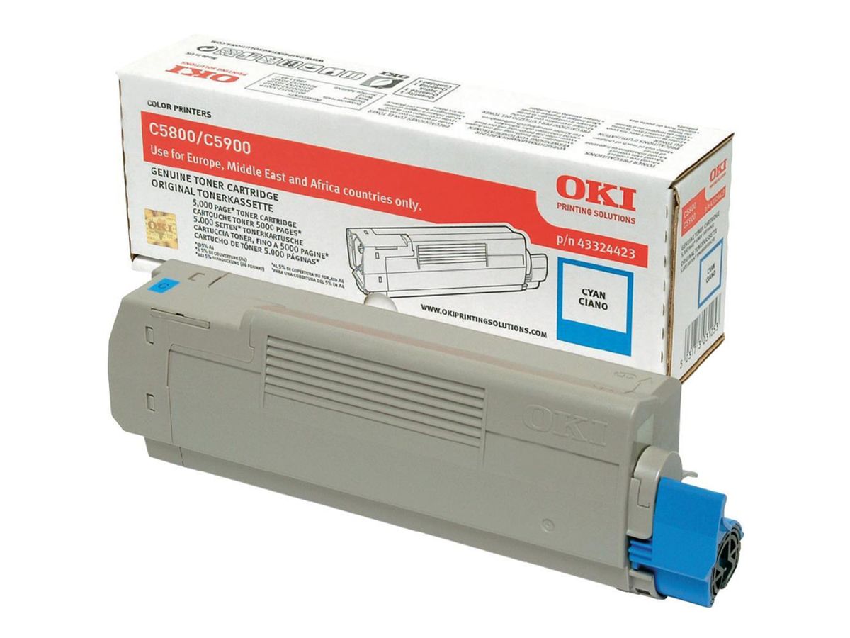 OKI Toner C5800/5900 Cyan