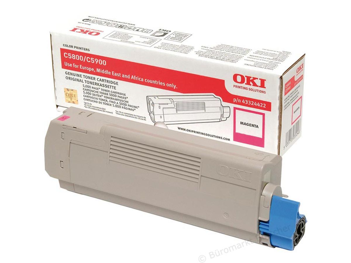 OKI Toner C5800/5900 Magenta