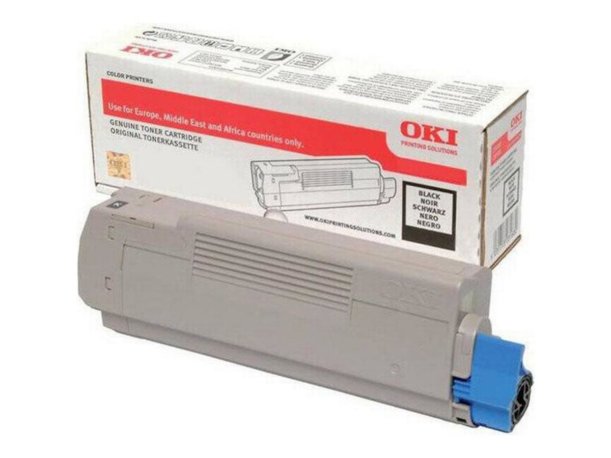 OKI Toner C612 Sort