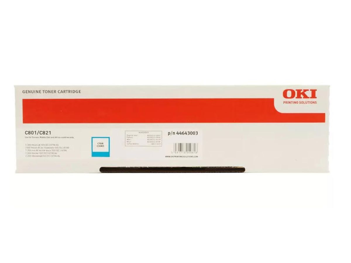 OKI Toner C801/c821 Cyan