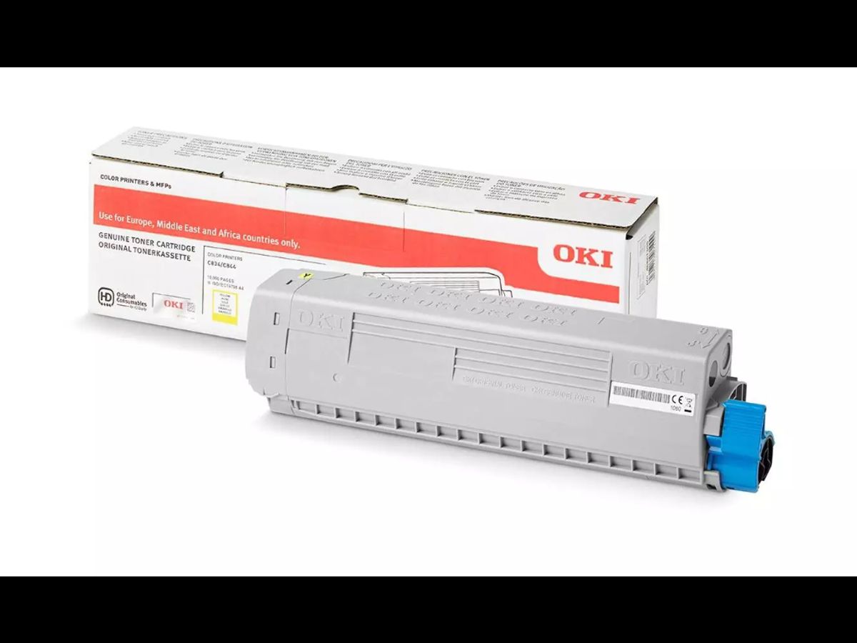 OKI Toner C824/834/844 Gul