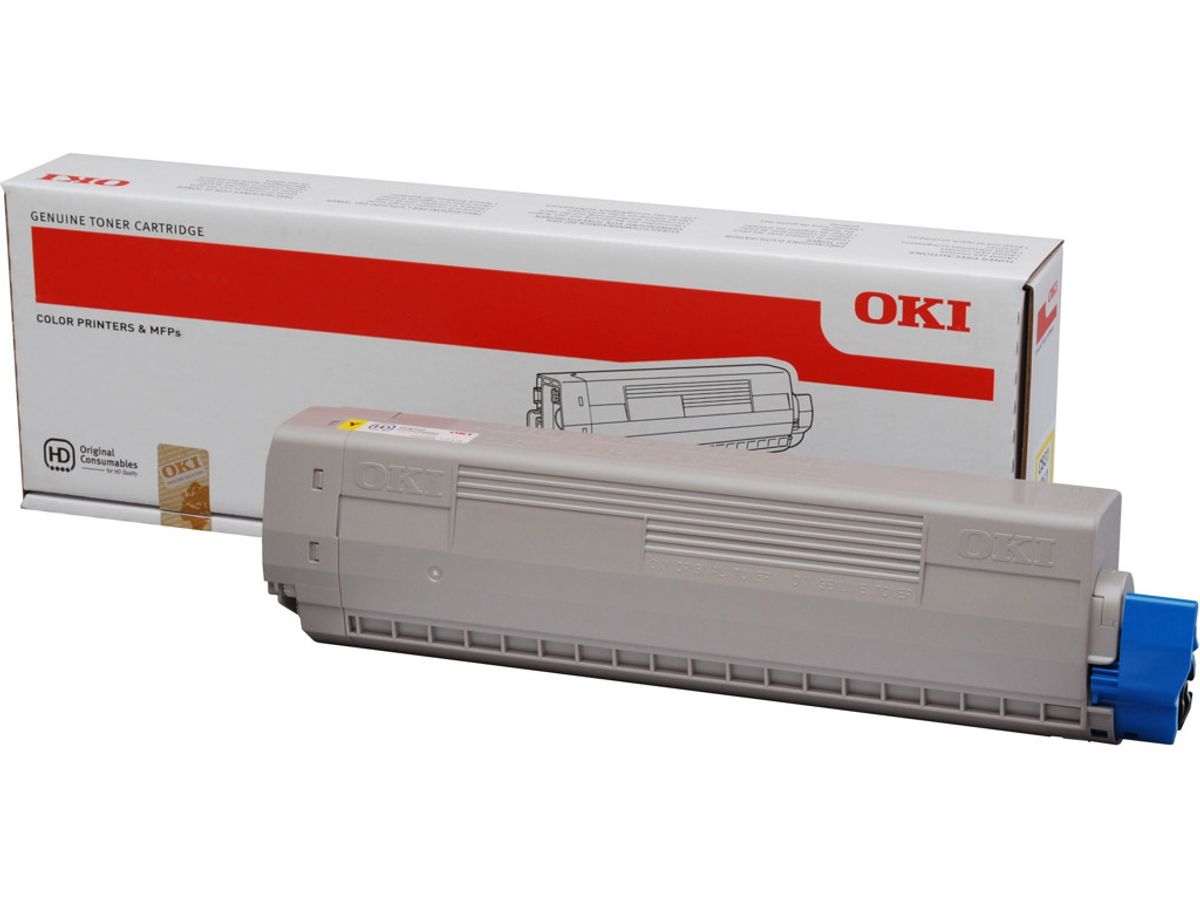 OKI Toner C831/c841 GUL