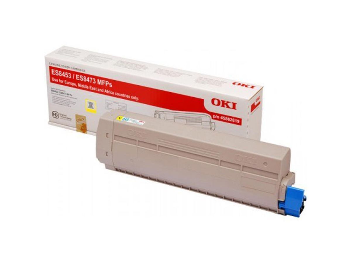 OKI Toner ES 8453/8473 Gul