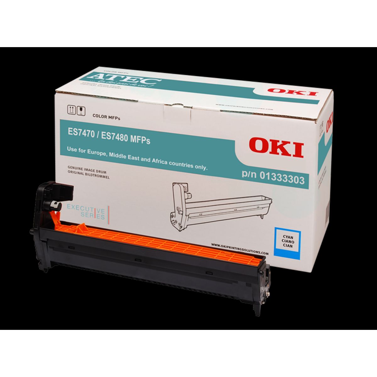 OKI Tromle Es7470/7480 Cyan