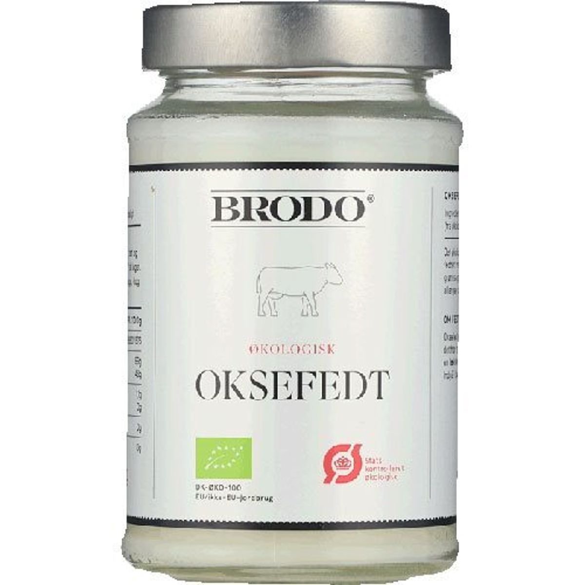 Oksefedt af frilandskvæg Økologisk - 310 gram