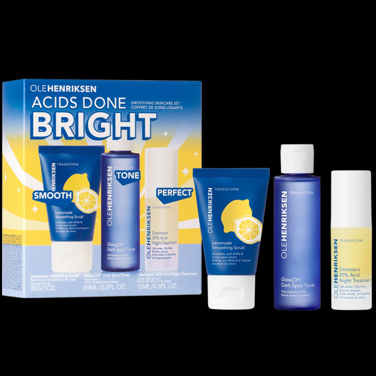 Ole Henriksen Acids Done Bright Starter Set (1 stk)