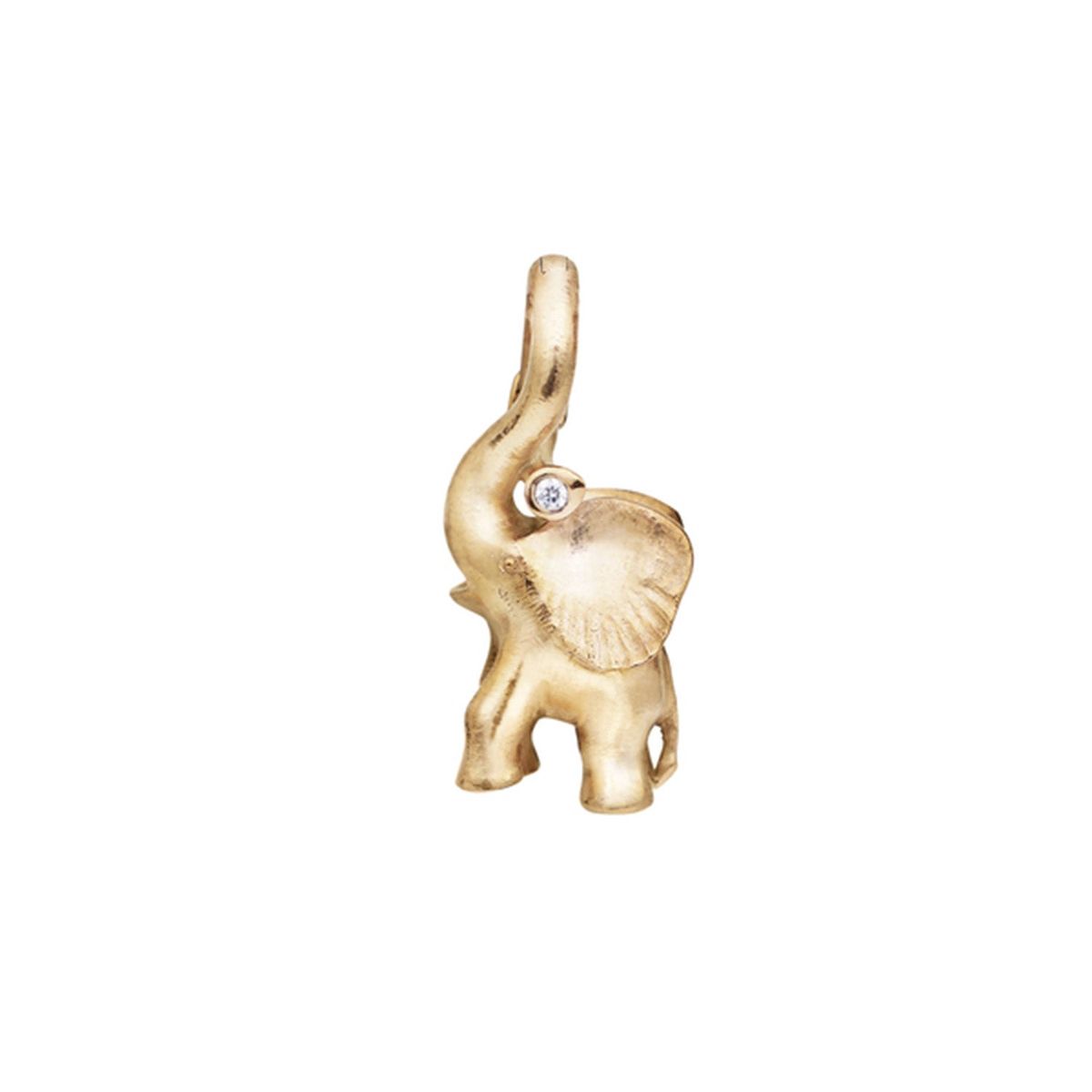 OLE LYNGGAARD COPENHAGEN - Elephant Charm A1383-401 Guld