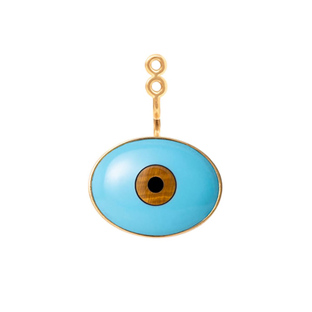 OLE LYNGGAARD COPENHAGEN Evil Eye 18kt. guld vedhæng til ørering, 1 stk