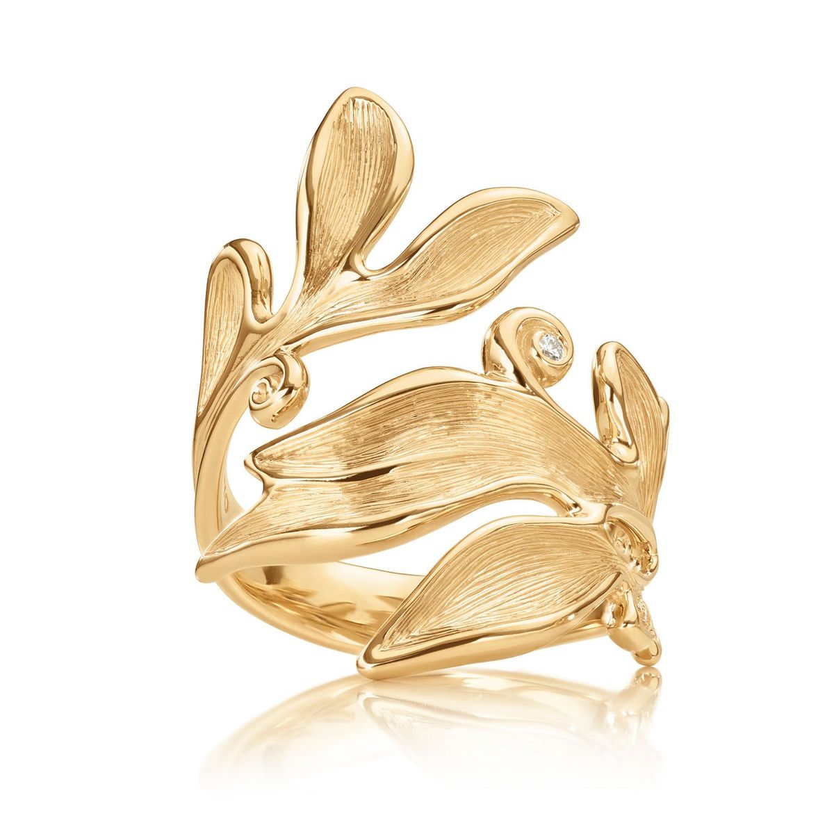 OLE LYNGGAARD COPENHAGEN - Forest ring 18 kt. guld