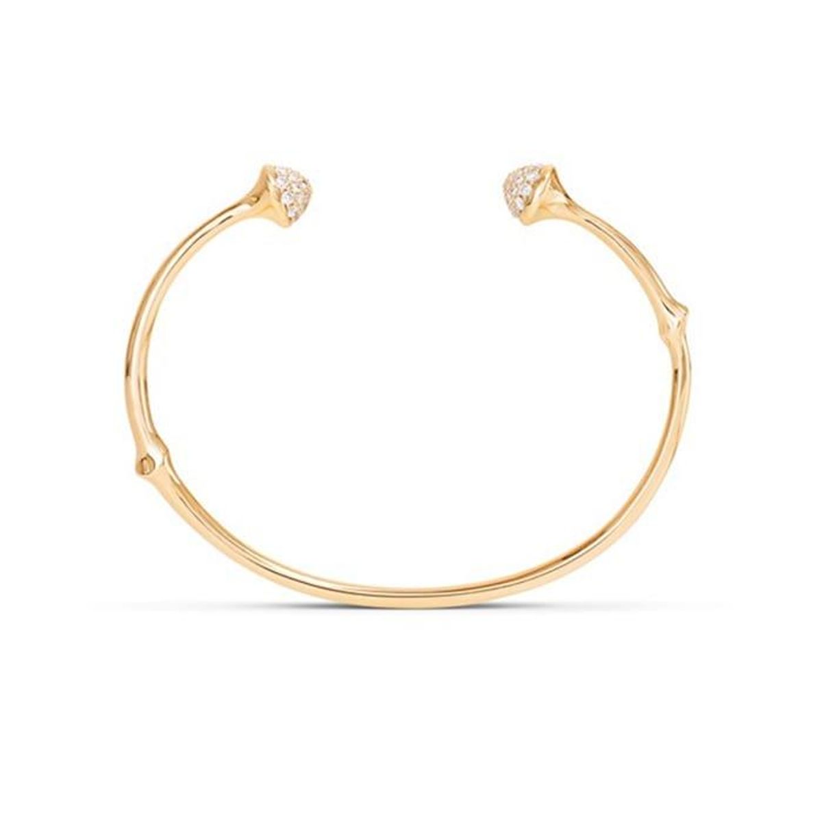 OLE LYNGGAARD COPENHAGEN - Nature Armring 18 kt. guld/brillanter A3038-402