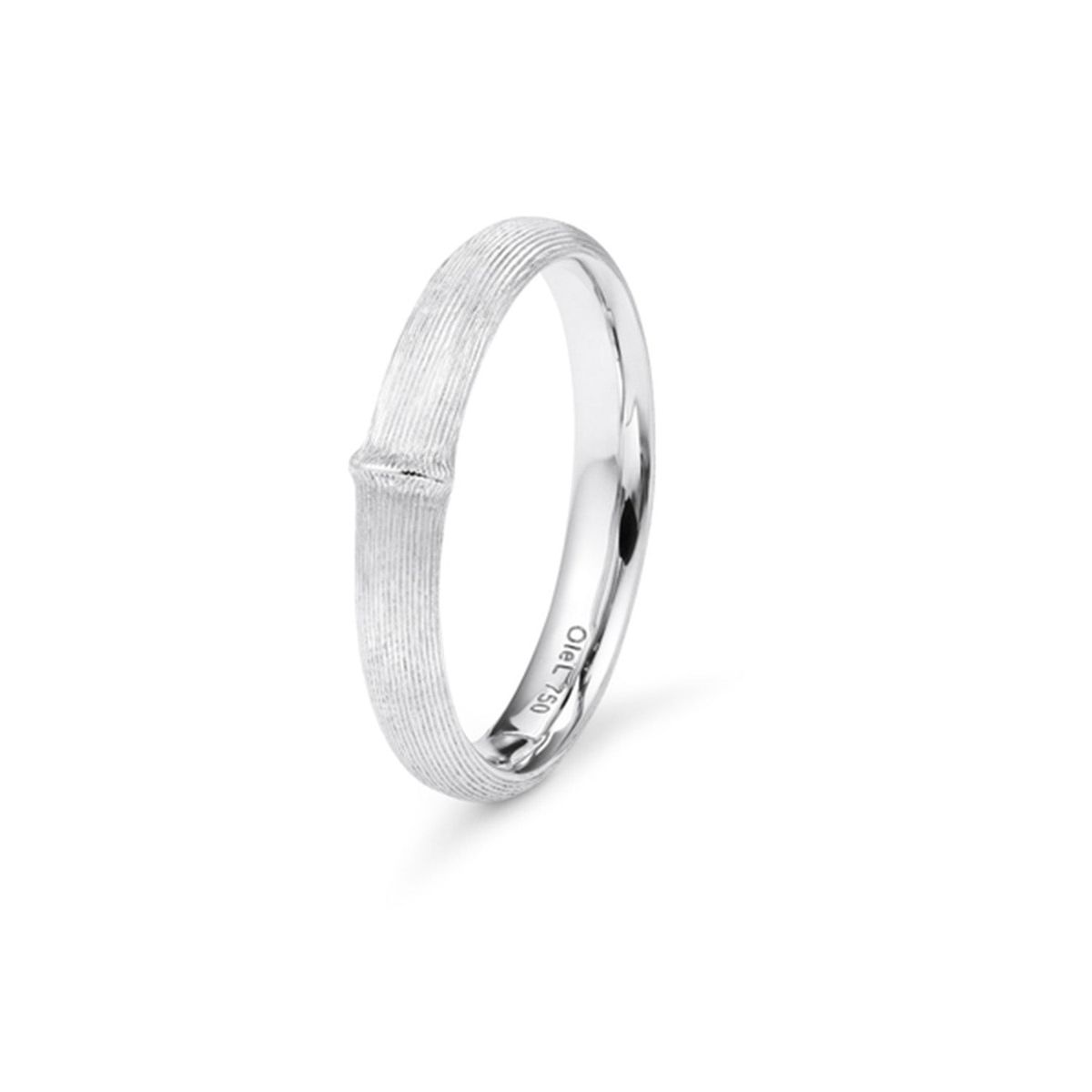 OLE LYNGGAARD COPENHAGEN - Nature Ring (Herre) 18 karat hvidguld A2689-501