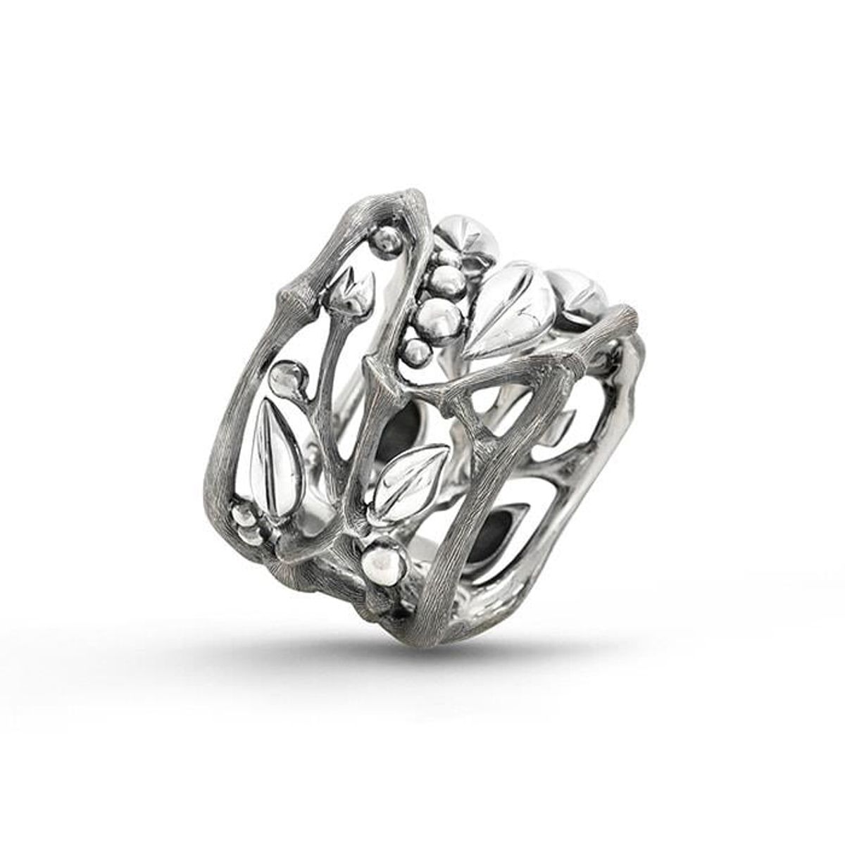 OLE LYNGGAARD COPENHAGEN - Silver Forest Ring A3019-301