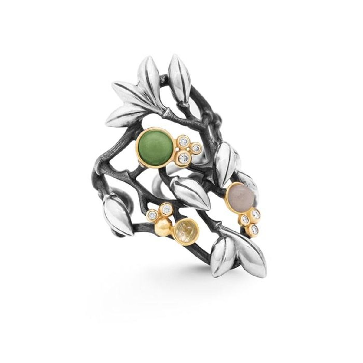 OLE LYNGGAARD COPENHAGEN - Silver Forest Ring A3022-302