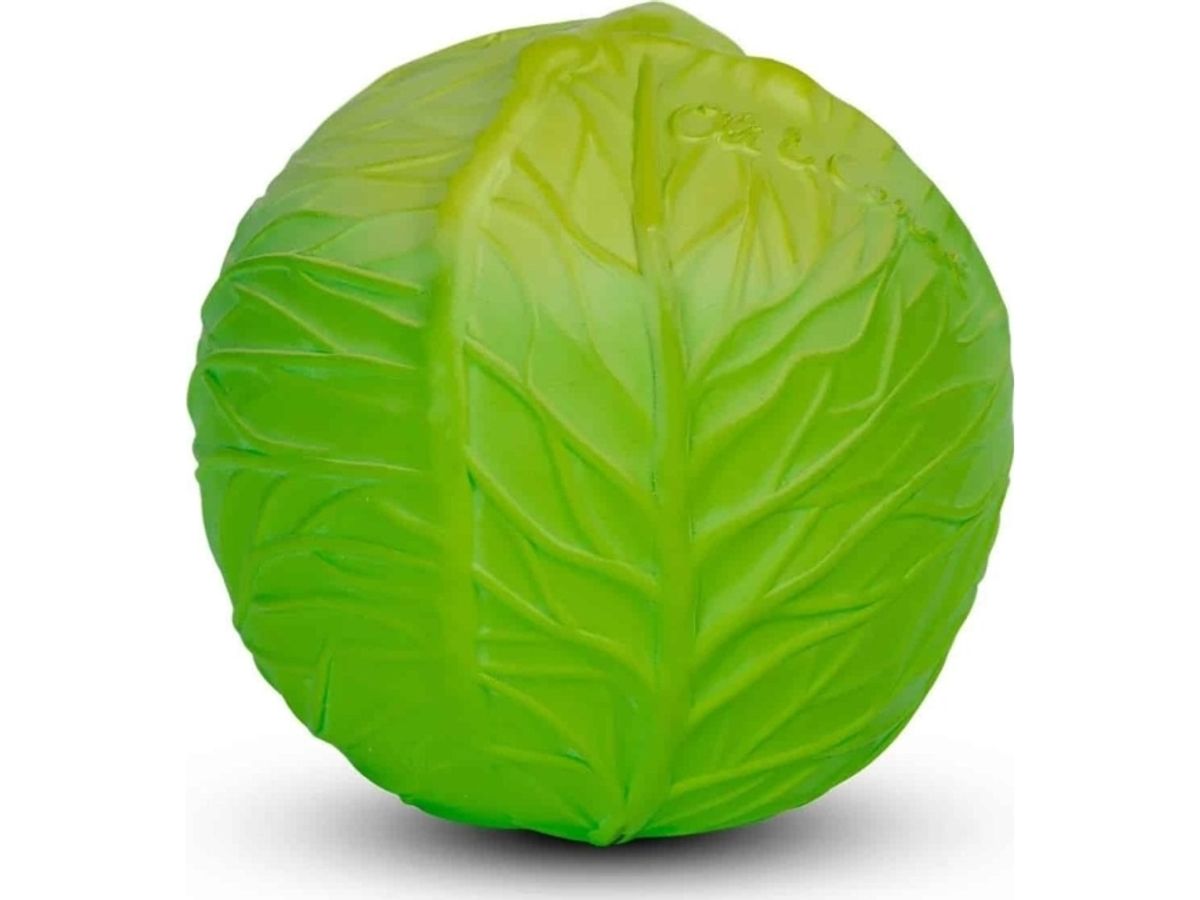 Oli&Carol Oli&Carol Green Cabbage Baby Ball, 0+