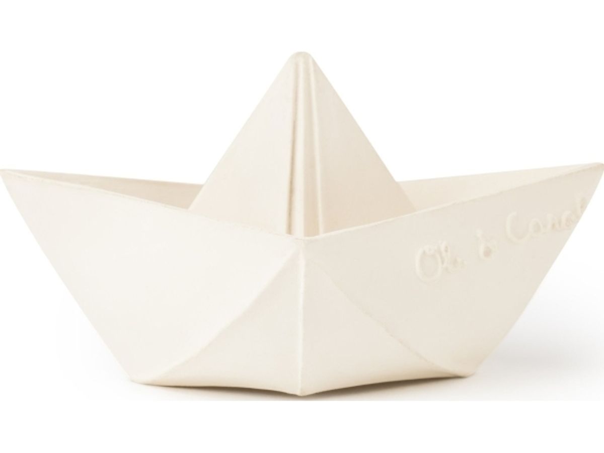 Oli&Carol Oli&Carol Origami Boat White Teether, 0+