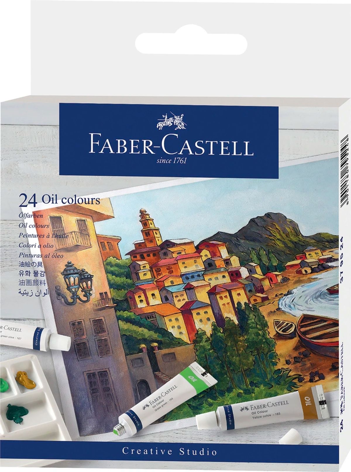 Olie farver Faber-Castell start sæt 24 ass