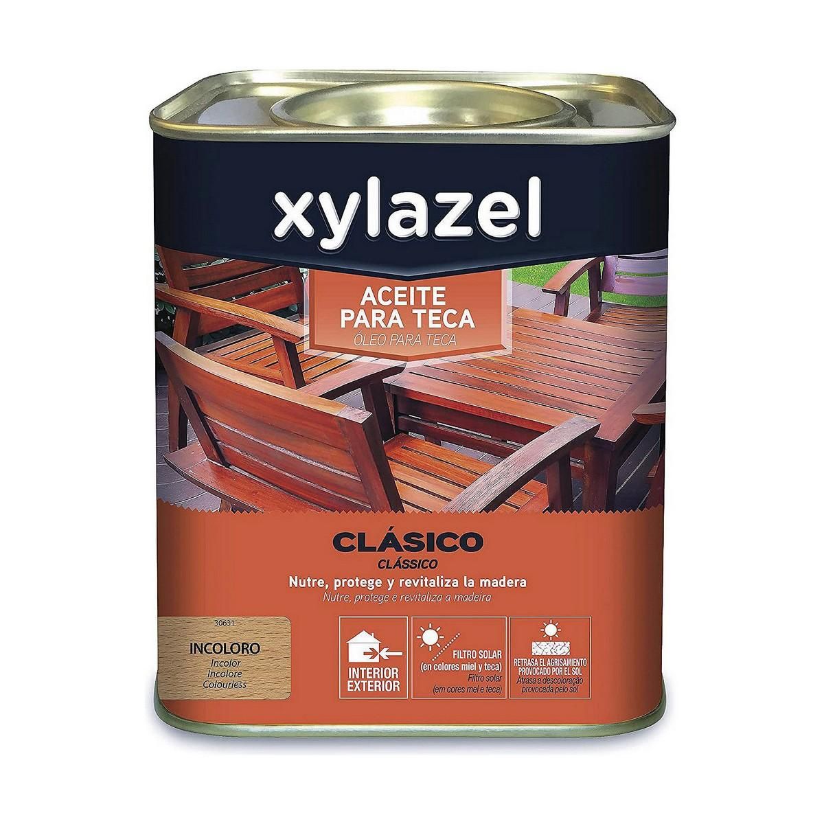 Olie Xylazel Teak 750 ml Farveløs