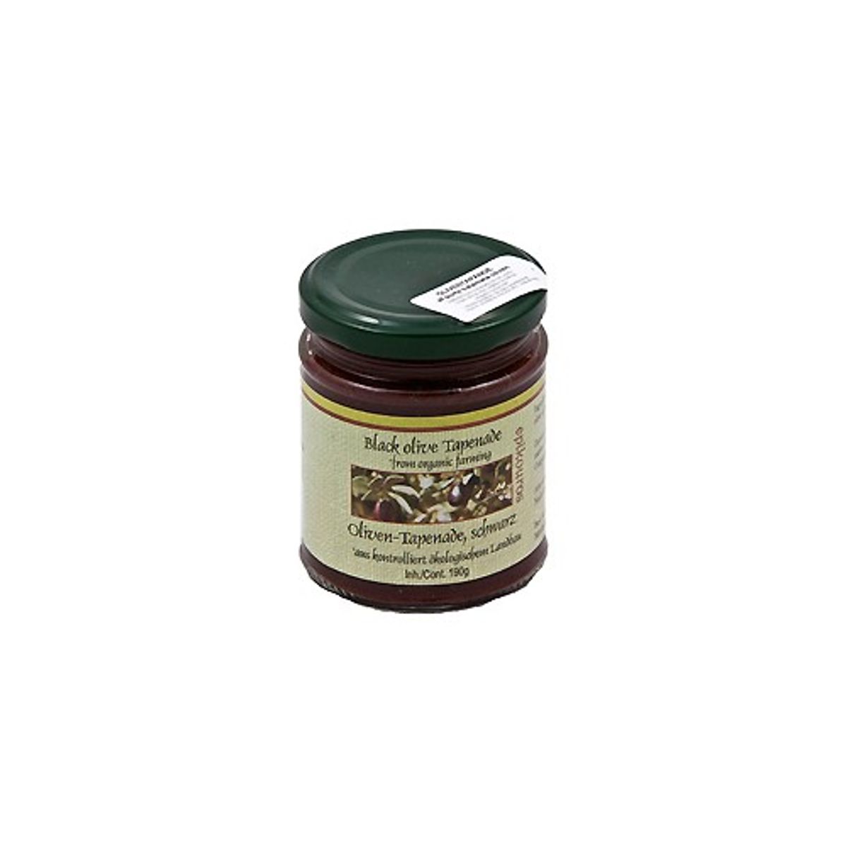 Oliven tapenade Sort Økologisk- 190 gr - Rømer