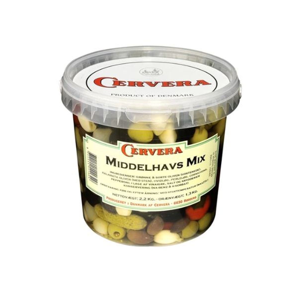 Olivenmix Middelhav Sp 2 Kg